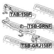 Слика 2 $на Гумичка, баланштангла FEBEST TSB-GRJ158F