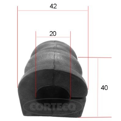 Слика на Гумичка за баланштангла CORTECO 49371657