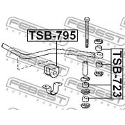 Слика 2 на гумичка за баланштангла FEBEST TSB-723