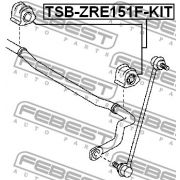 Слика 2 $на Гумичка за баланштангла FEBEST TSB-ZRE151F-KIT