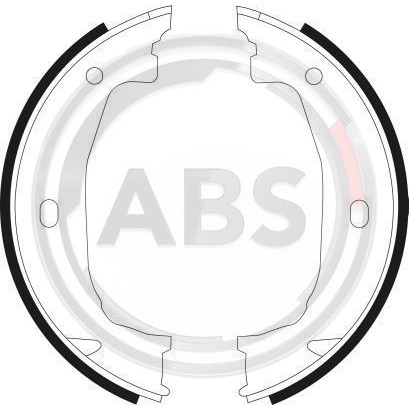 Слика на Гуртни за рачна кочница A.B.S. 9069 за BMW 3 Sedan E90 320 i - 170 коњи бензин