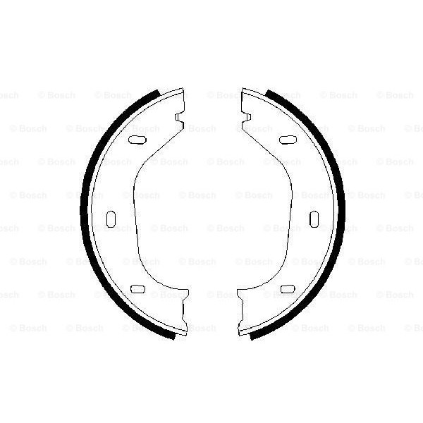 Слика на Гуртни за рачна кочница BOSCH 0 986 487 202 за BMW 3 Coupe E30 325 i X - 170 коњи бензин