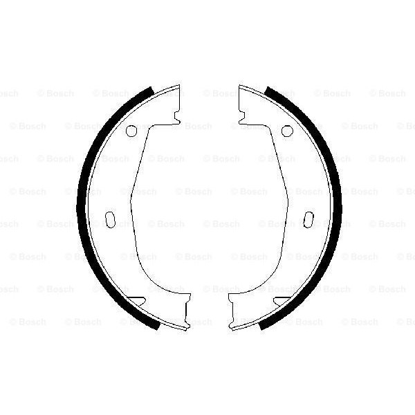 Слика на Гуртни за рачна кочница BOSCH 0 986 487 520 за BMW 3 Cabrio E36 323 i - 170 коњи бензин