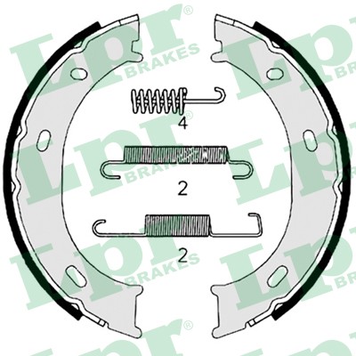 Слика на Гуртни за рачна кочница LPR 07959 за Merdeces Vario Box 613 D, 614 D (668.351, 668.352, 668.353) - 136 коњи дизел