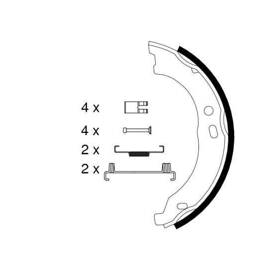 Слика на Гуртни за рачна кочница TEXTAR 91066700 за Fiat Ducato BUS 250 130 Multijet 2,3 D - 131 коњи дизел