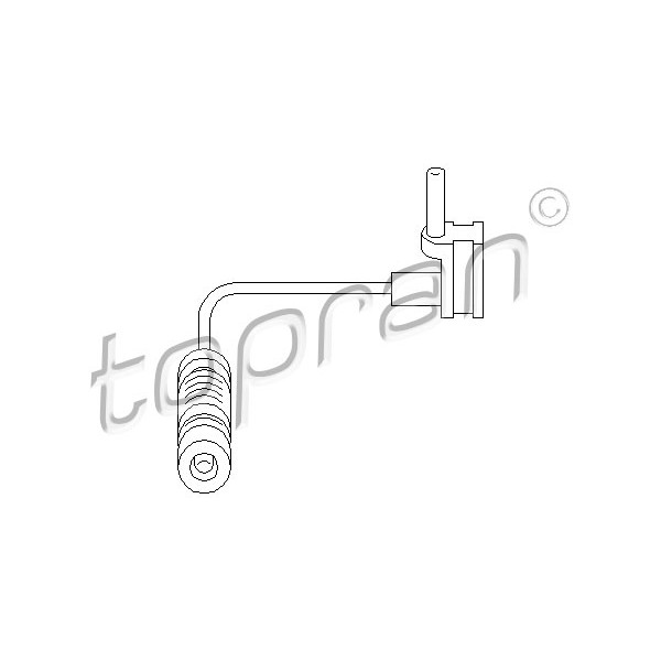 Слика на Датчик, износване на накладките TOPRAN 400 983