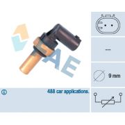 Слика 1 на датчик за температурата на (тръбо)провод за охладителната те; датчик, температура на цилиндровата глава FAE 32710