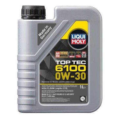 Слика на двигателно масло; двигателно масло LIQUI MOLY Top Tec 6100 0W-30 20770 за Alfa Romeo MITO (955) 1.4 Turbo - 150 коњи бензин