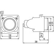 Слика 2 на делови за замена, главен фар HELLA 1BL 007 834-007