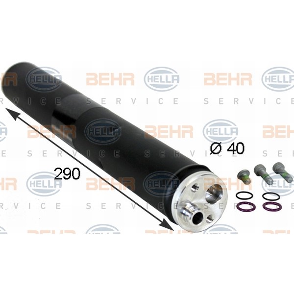 Слика на дехидратор, клима уред BEHR HELLA SERVICE PREMIUM LINE 8FT 351 193-321 за Jaguar XF Saloon (J05,CC9) 3.0 D - 275 коњи дизел