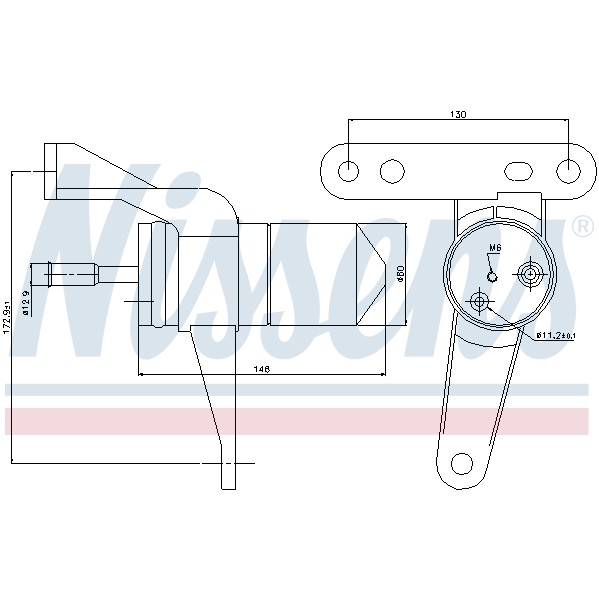 Слика на дехидратор, клима уред NISSENS 95471 за Renault Kangoo (KC0-1) 1.5 dCi - 61 коњи дизел