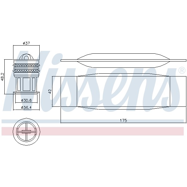 Слика на дехидратор, клима уред NISSENS 95490 за Skoda Yeti (5L) 2.0 TDI 4x4 - 170 коњи дизел