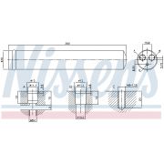 Слика 1 на дехидратор, клима уред NISSENS 95522