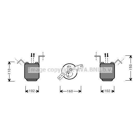 Слика на Дехидратор за клима уред AVA QUALITY COOLING BWD224