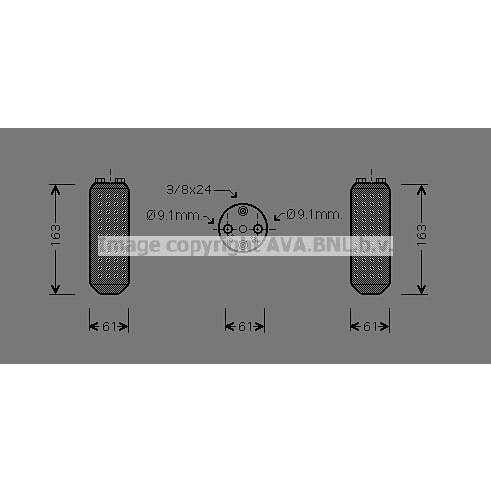 Слика на Дехидратор за клима уред AVA QUALITY COOLING DND037