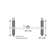 Слика 1 на Дехидратор за клима уред AVA QUALITY COOLING DND267