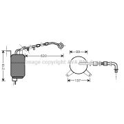 Слика 1 на Дехидратор за клима уред AVA QUALITY COOLING FDD111