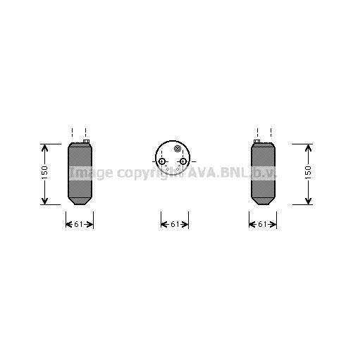 Слика на Дехидратор за клима уред AVA QUALITY COOLING HYD001