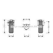 Слика 1 $на Дехидратор за клима уред AVA QUALITY COOLING MND032