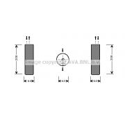 Слика 1 на Дехидратор за клима уред AVA QUALITY COOLING MSD053