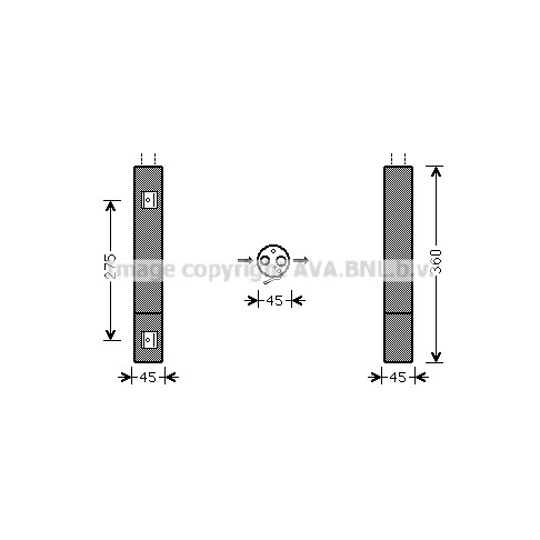 Слика на Дехидратор за клима уред AVA QUALITY COOLING MSD471