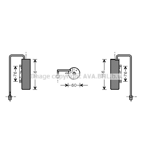 Слика на Дехидратор за клима уред AVA QUALITY COOLING OLD336