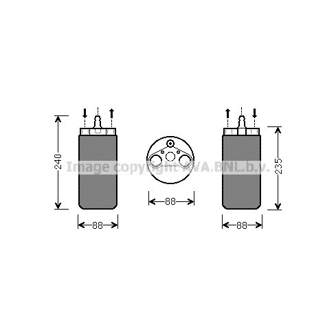 Слика на Дехидратор за клима уред AVA QUALITY COOLING RTD453