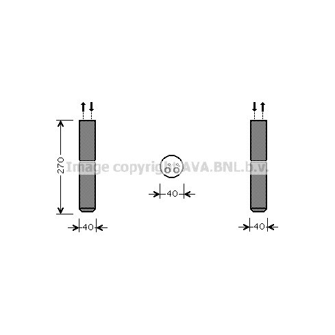 Слика на Дехидратор за клима уред AVA QUALITY COOLING RTD493