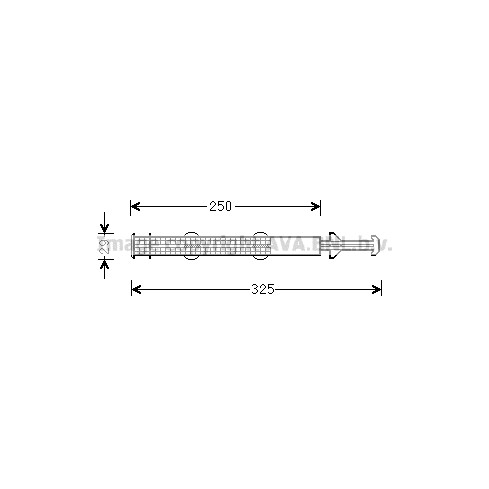 Слика на Дехидратор за клима уред AVA QUALITY COOLING STD043 за Audi A1 (8X1) 1.4 TFSI - 140 коњи бензин