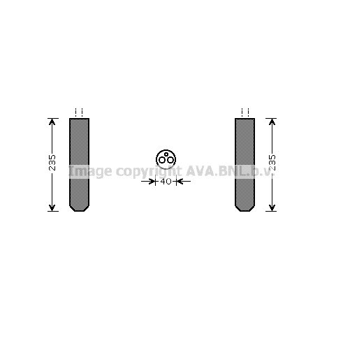 Слика на Дехидратор за клима уред AVA QUALITY COOLING TOD017 за Mitsubishi Lancer Ex Sportback (CX A) 1.5 - 109 коњи бензин