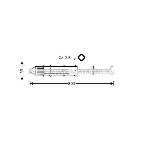 Слика на Дехидратор за клима уред AVA QUALITY COOLING VND075