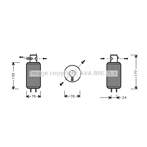 Слика на Дехидратор за клима уред AVA QUALITY COOLING VND165