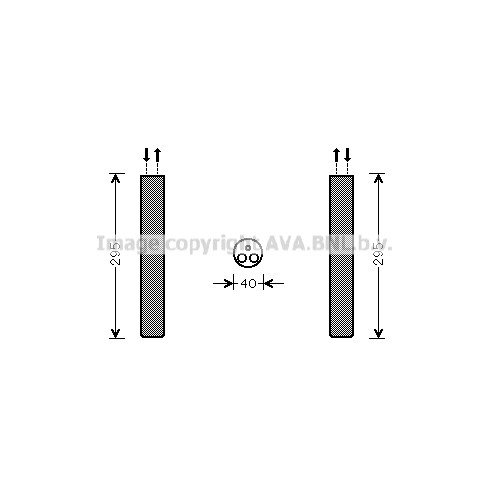 Слика на Дехидратор за клима уред AVA QUALITY COOLING VND304