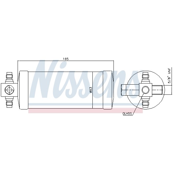 Слика на Дехидратор за клима уред NISSENS 95031 за Renault Master 2 Bus (JD,ND) 2.2 dCI 90 - 90 коњи дизел