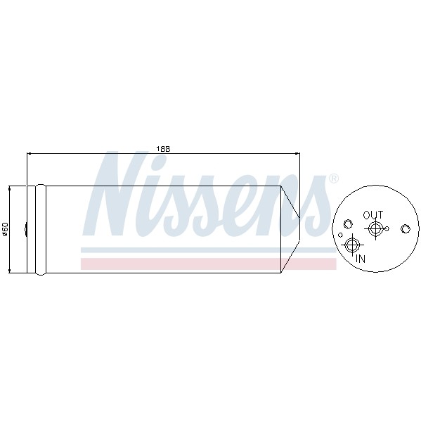 Слика на Дехидратор за клима уред NISSENS 95065