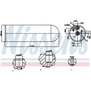 Слика 1 на Дехидратор за клима уред NISSENS 95231