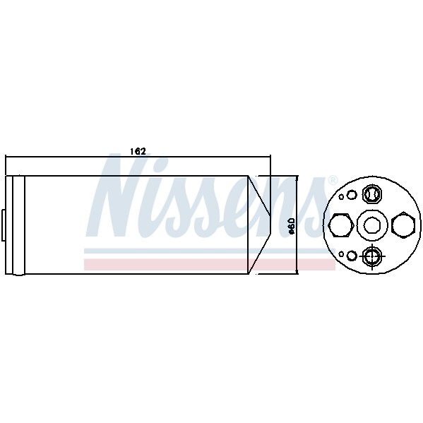 Слика на Дехидратор за клима уред NISSENS 95345 за Mazda 323 F (BJ) 1.6 - 95 коњи бензин