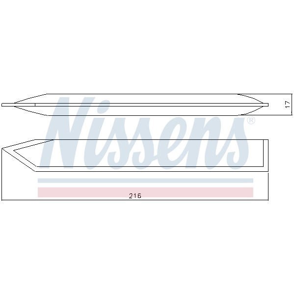 Слика на Дехидратор за клима уред NISSENS 95348 за Hyundai Excel 2 (LC) 1.5 CRDi - 82 коњи дизел