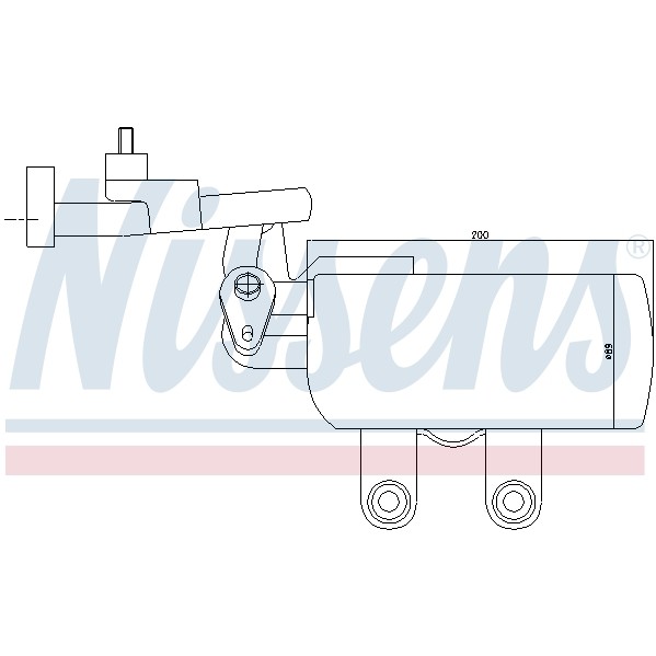 Слика на Дехидратор за клима уред NISSENS 95385 за Volvo C30 T5 - 220 коњи бензин