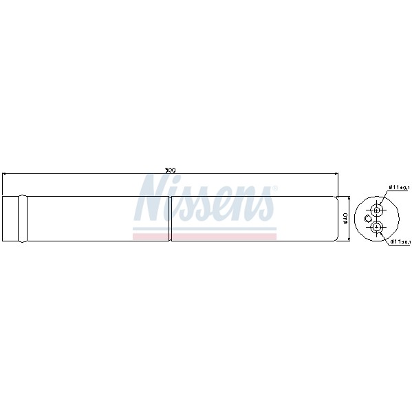 Слика на Дехидратор за клима уред NISSENS 95442 за Mercedes Sprinter 3-t Box (906) 213 CDI (906.611, 906.613) - 129 коњи дизел