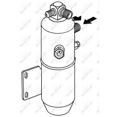 Слика на Дехидратор за клима уред NRF 33098 за камион Volvo N 10/300 - 299 коњи дизел