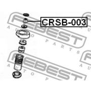 Слика 2 на дистанционна тръба, амортисьор FEBEST CRSB-003