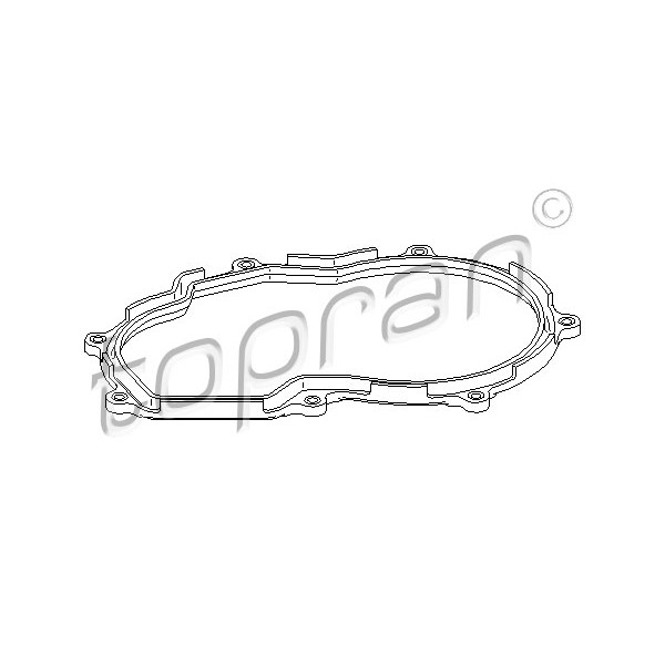 Слика на дихтунг, автоматски менувач TOPRAN 113 396 за VW Jetta 4 (1J2) 1.9 TDI - 150 коњи дизел