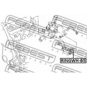 Слика 2 на дихтунг, дихтунг на термостат FEBEST RINGWH-B5