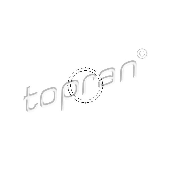 Слика на дихтунг, дихтунг на термостат TOPRAN 100 721 за VW Transporter T3 Platform 1.6 D - 50 коњи дизел