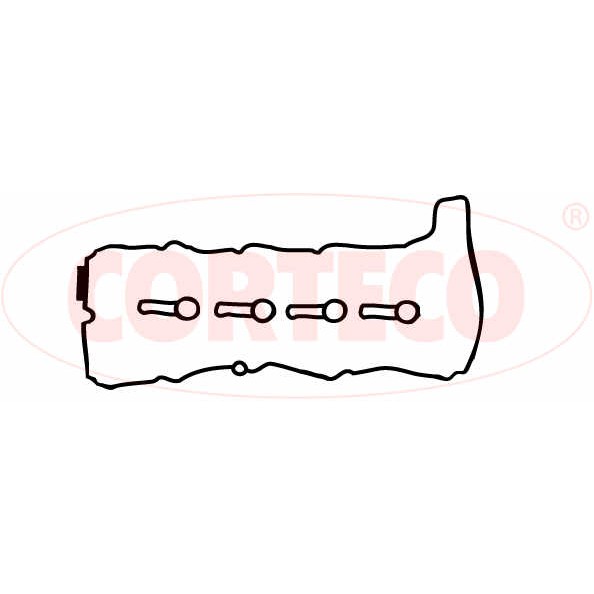 Слика на дихтунг, капак на цилиндарска глава CORTECO 440423P за BMW X3 E83 2.0 d - 177 коњи дизел