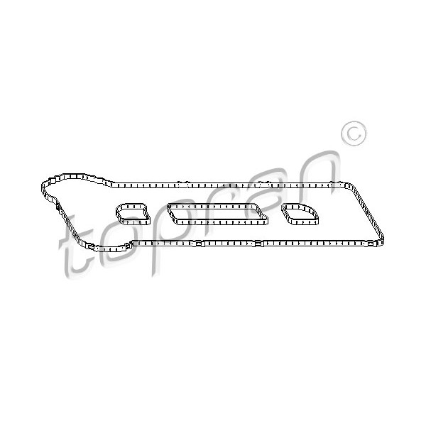 Слика на дихтунг, капак на цилиндарска глава TOPRAN 302 272 за Ford Mondeo 3 (B5Y) 2.0 16V - 146 коњи бензин