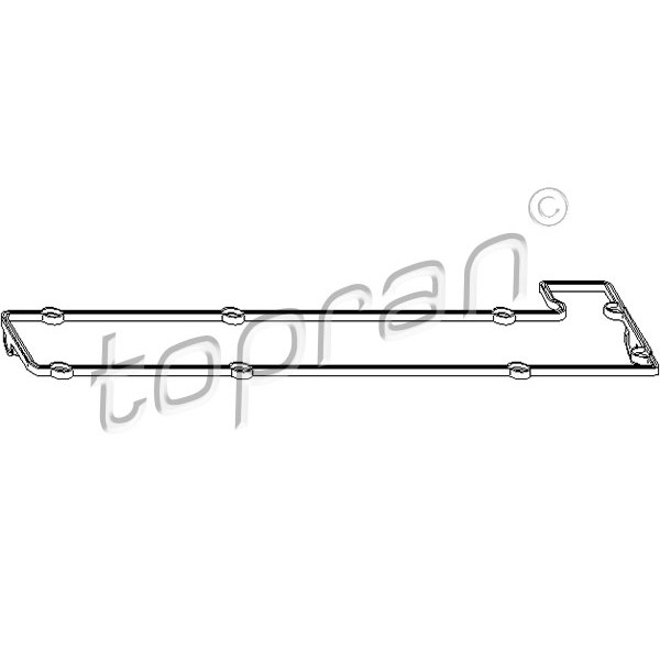 Слика на Дихтунг, капак на цилиндарска глава TOPRAN 401 086