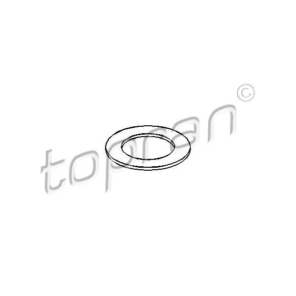 Слика на дихтунг, капачка на отвор за полнење на масло TOPRAN 201 306 за Opel Astra F Convertible 1.4 Si - 82 коњи бензин