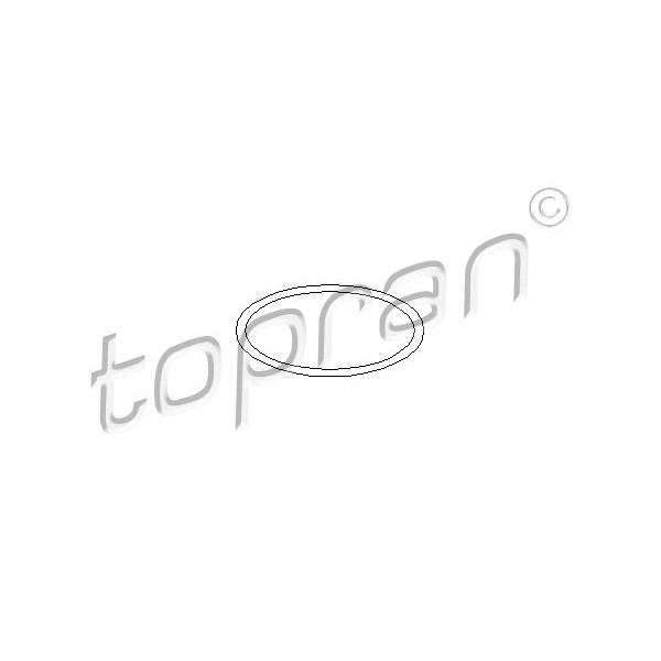 Слика на Дихтунг водна пумпа TOPRAN 101 521 за Audi 100 Sedan (44, 44Q, C3) 2.2 - 115 коњи бензин